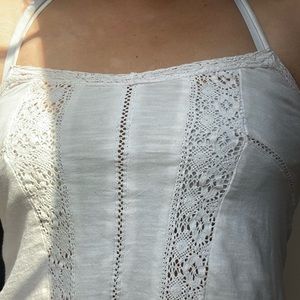 White tank top